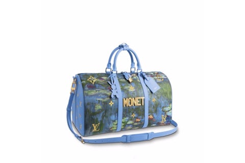 Louis Vuitton x Jeff Koons Keepall Bandouliere Claude Monet Louis Vuitton x Jeff Koons Keepall Bandouliere Claude Monet