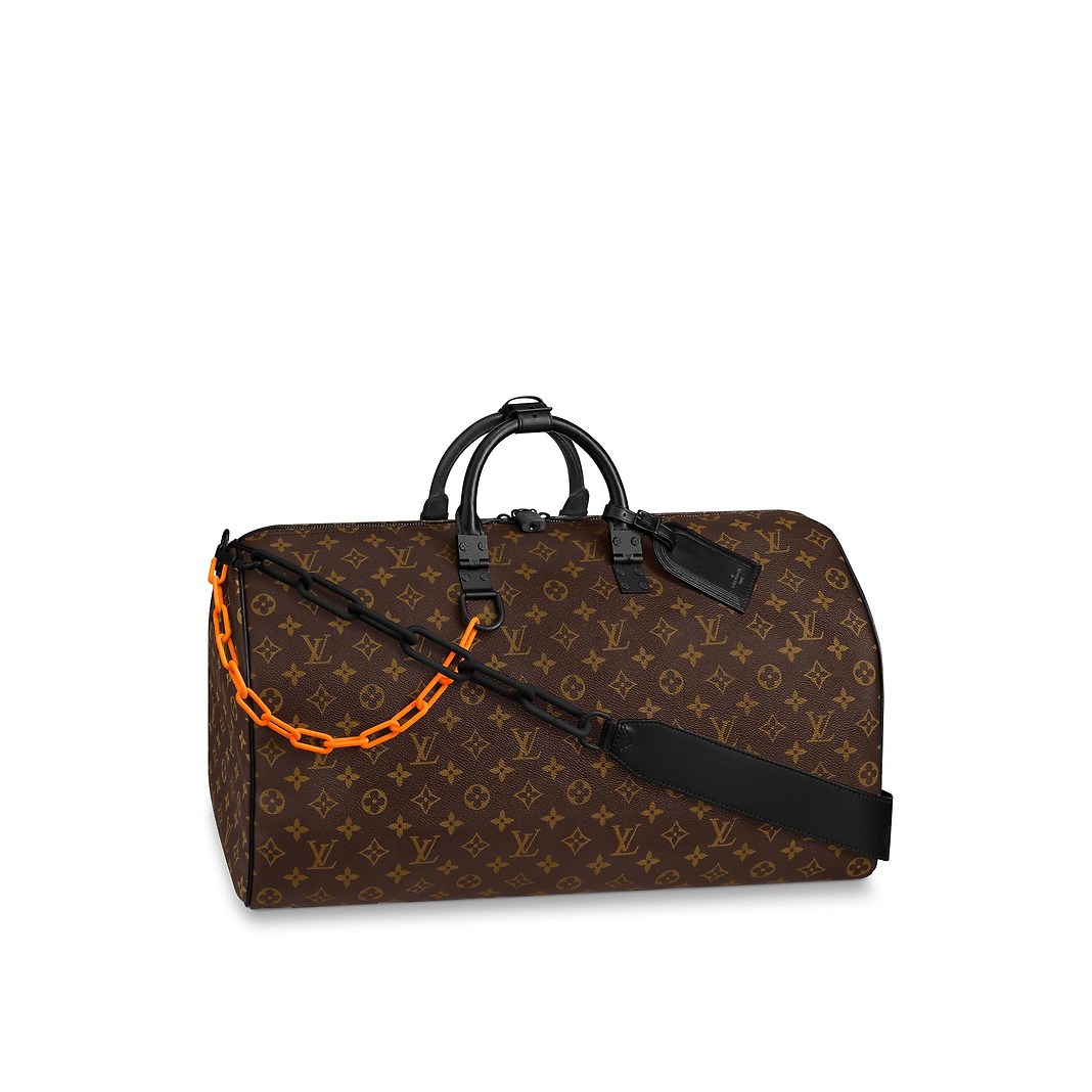 Louis Vuitton Keepall Bandouliere Black-tone 50 Brown