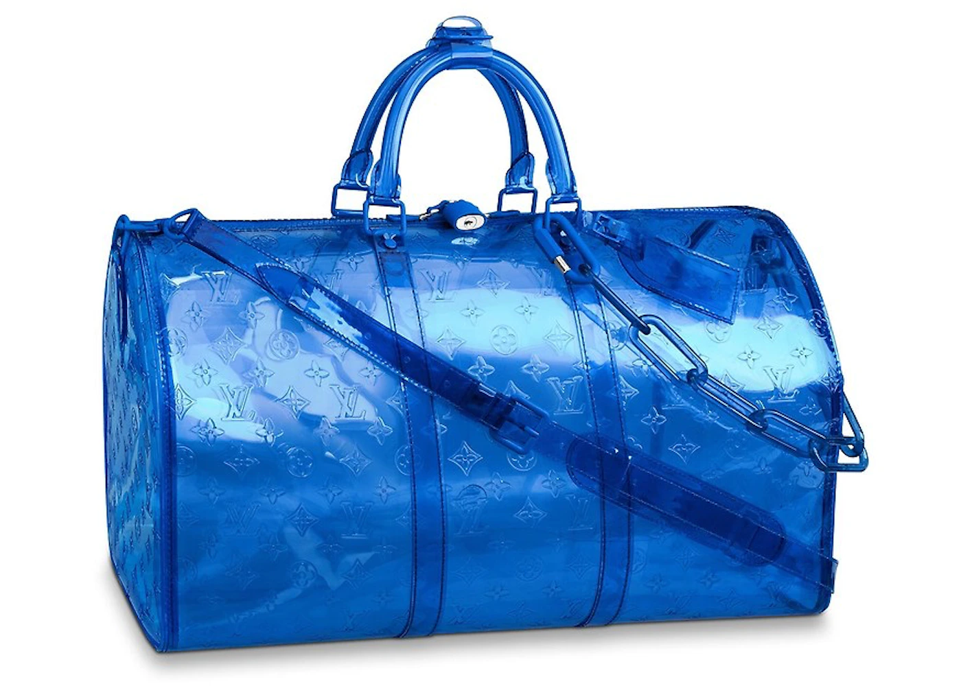 blue louis vuitton bag
