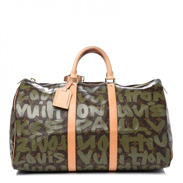 Louis Vuitton x Stephen Sprouse Keepall Monogram Graffiti 50 Brown/Khaki -  GB