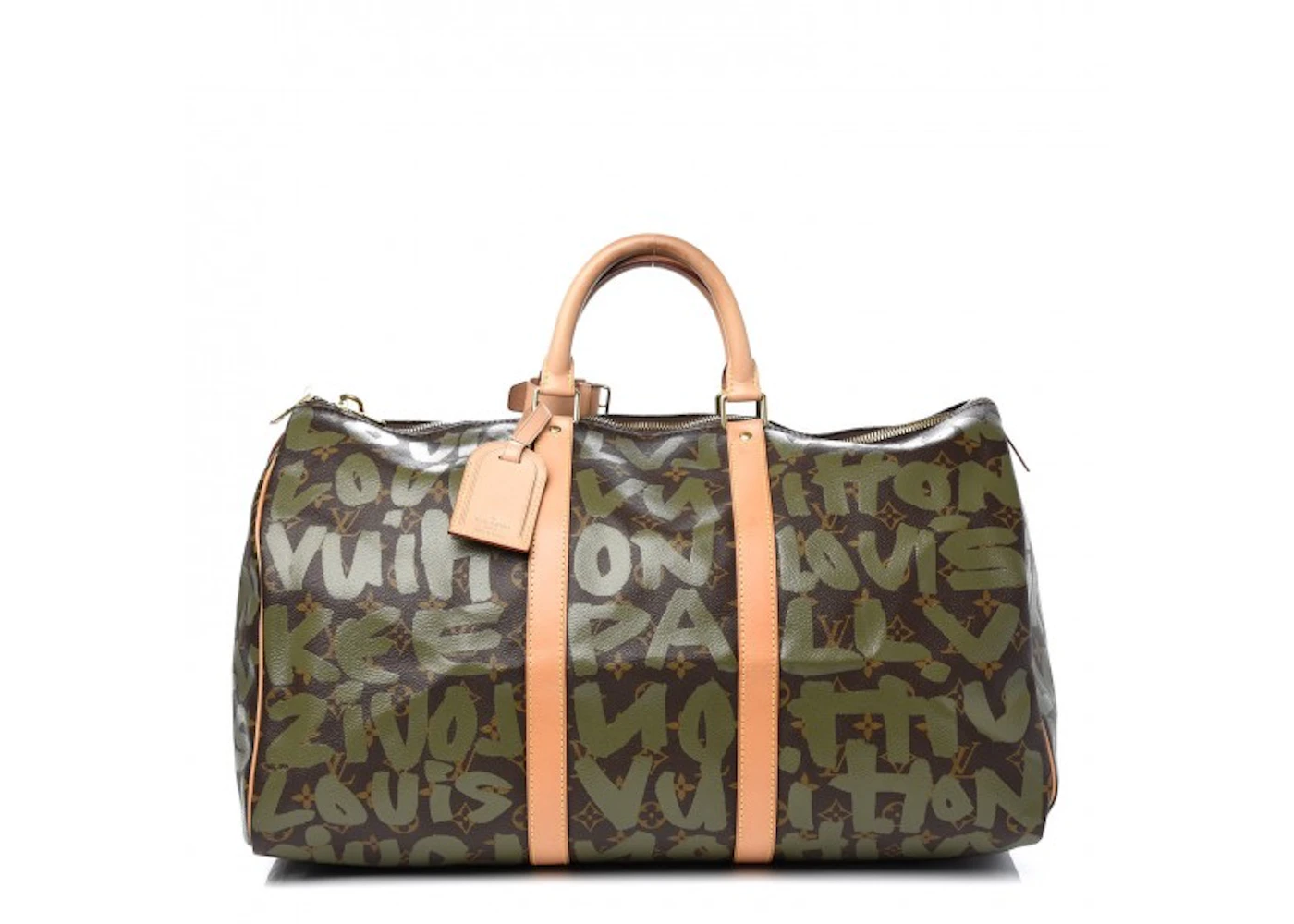 Louis Vuitton x Stephen Sprouse Keepall Monogram Graffiti 50 Brown ...