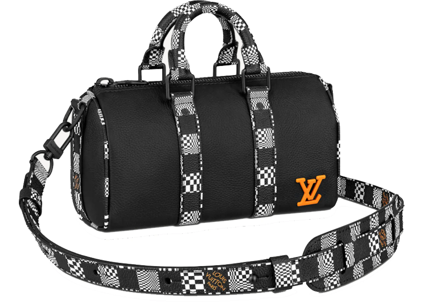 Louis Vuitton City Keepall Black in Cowhide Leather with Black-tone - US