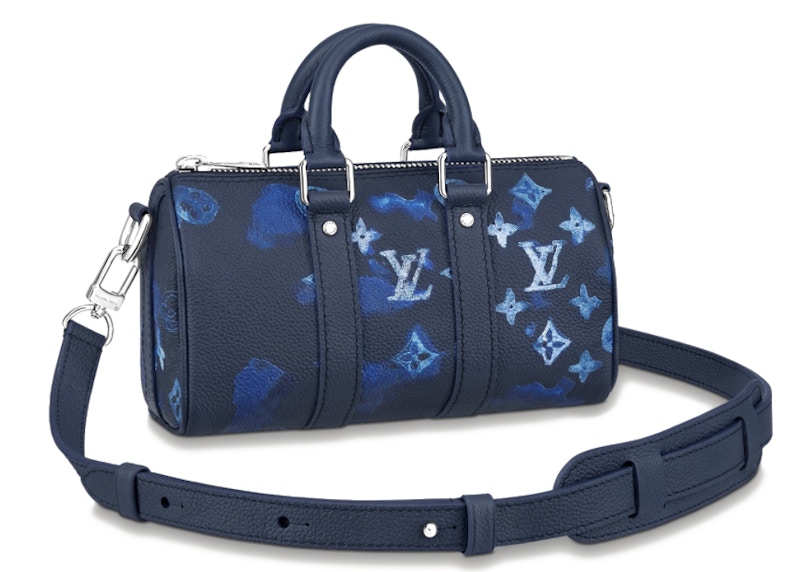 Louis Vuitton Keepall XS Ink Watercolor in Cowhide Leather with