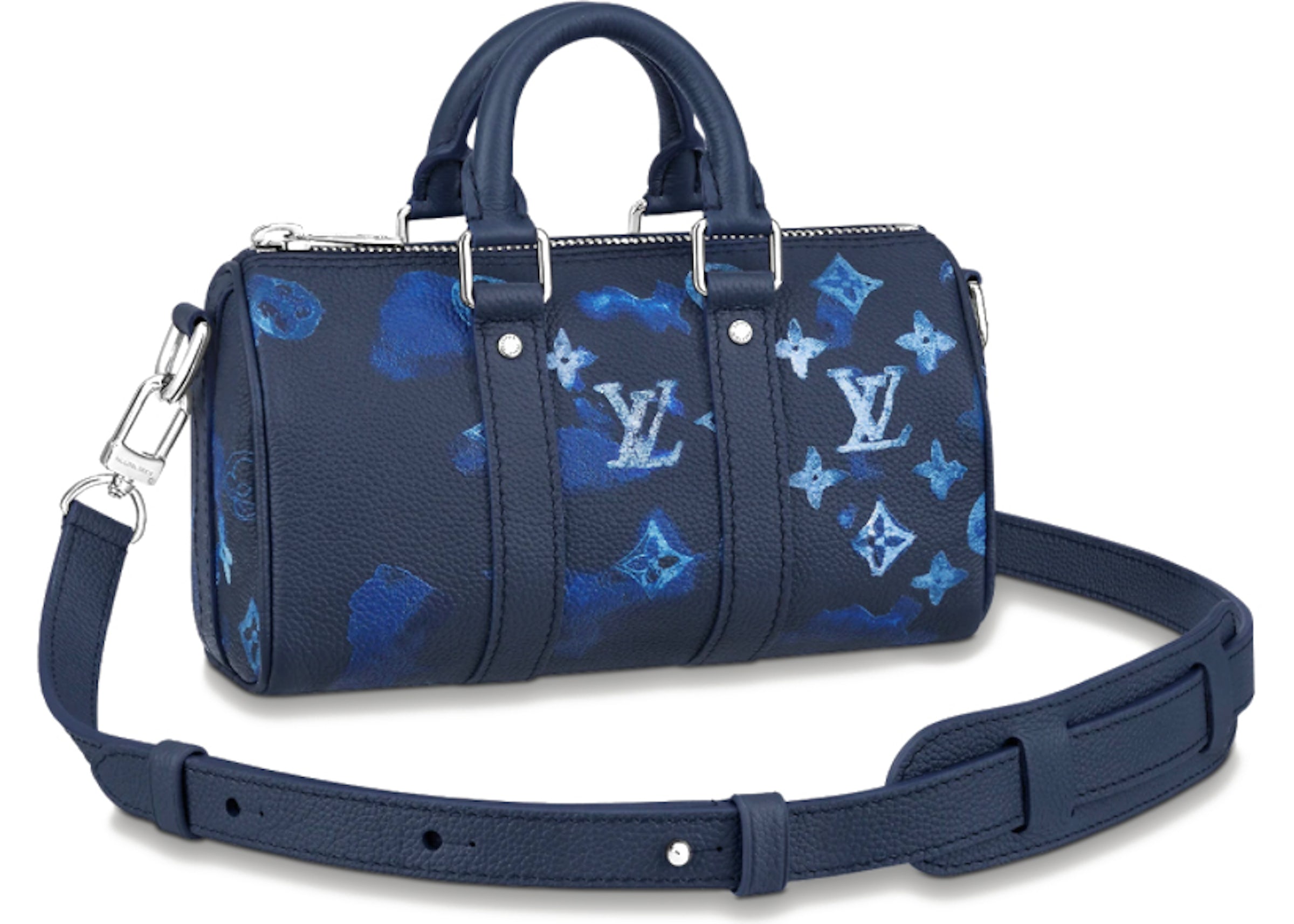 Louis Vuitton Keepall XS Bag Watercolor Ink Monogram Leather In Black -  Praise To Heaven