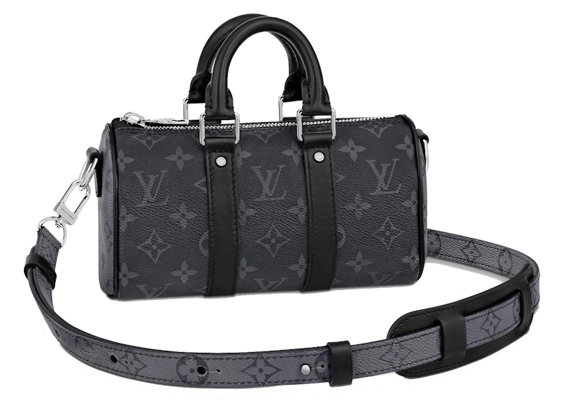 Louis vuitton keepall black monogram new arrivals