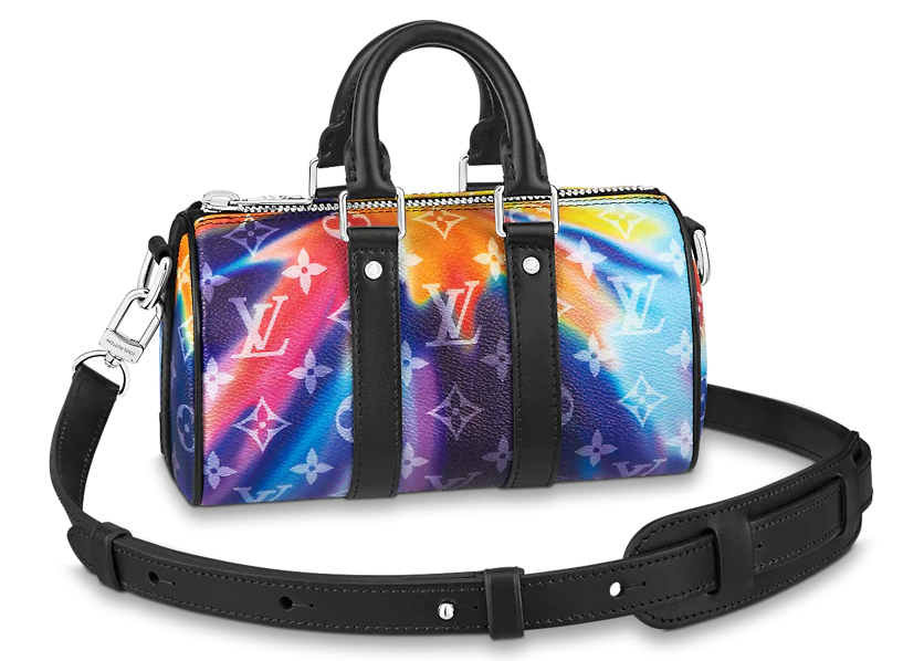 Louis Vuitton Keepall XS Sunset Monogram Multicolor in Coated 