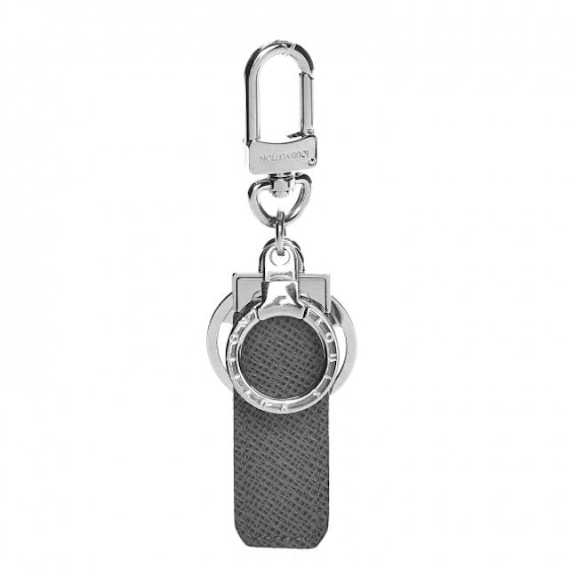 Louis Vuitton LV Fortune Cookie Bag Charm & Key Holder Brown in Leather  with Silver-tone - US