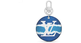 Louis Vuitton Key Holder and Bag Charm LV Escale Blue