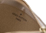 Louis Vuitton Damier Azur Key Pouch N62659 White Cloth ref.847928