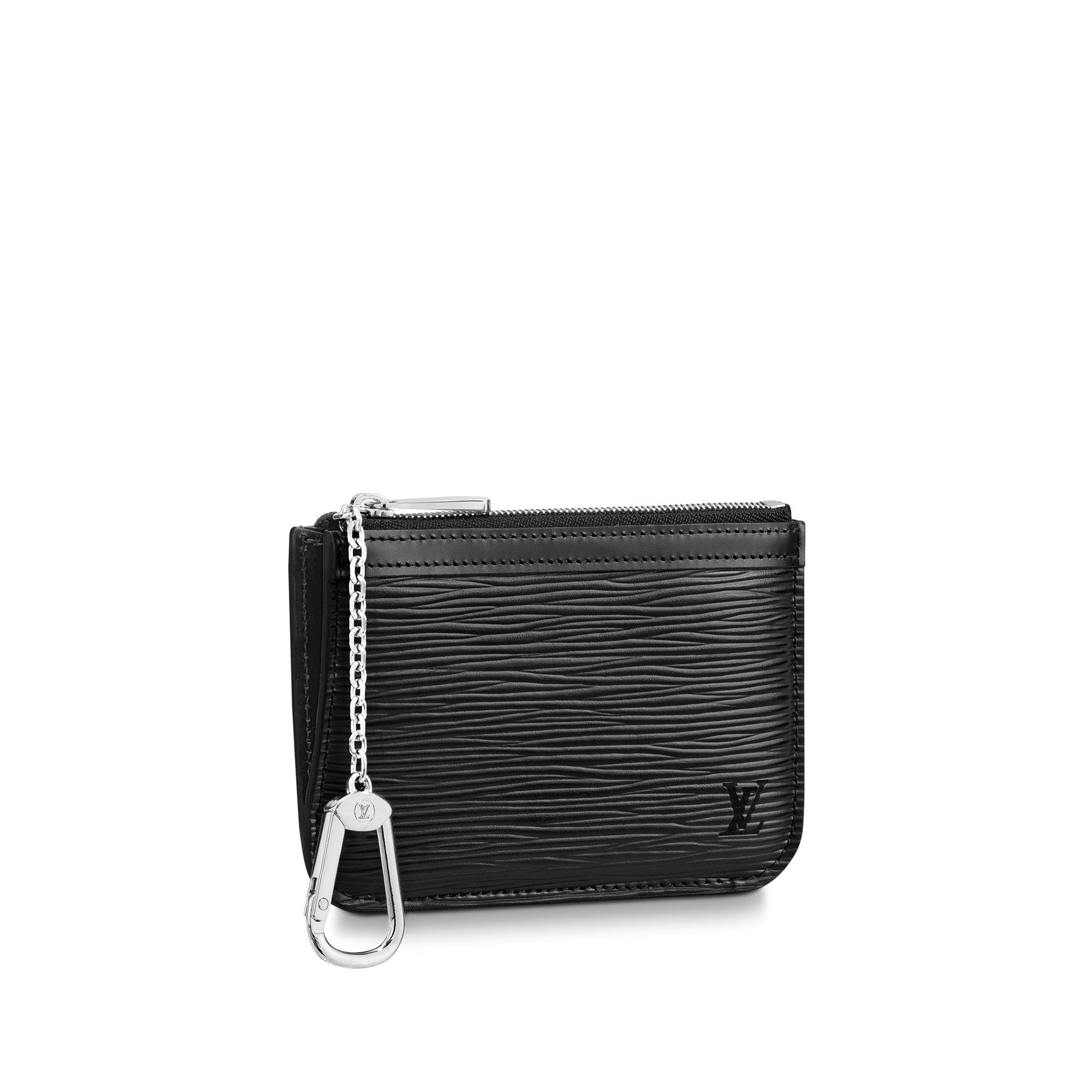 Louis Vuitton Key Pouch Epi Black