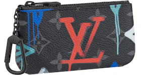 Louis Vuitton Key Pouch LV Graffiti Multicolor