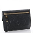 Louis Vuitton Key Pouch Monogram Empreinte Leather Black 1412752