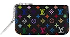 Louis Vuitton x Takashi Murakami Key Pouch Black Multicolored