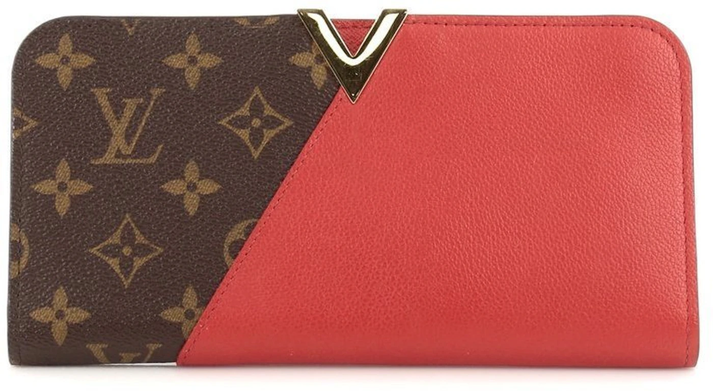 Louis Vuitton Monogram Canvas Leather Kimono Wallet (SHF-WVTTkh) – LuxeDH