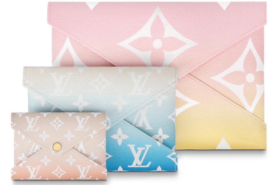 Louis Vuitton Kirigami Pochette Gradient Pastel Multicolor in Coated Canvas  with Gold-tone - US