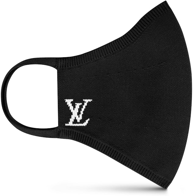 Louis Vuitton Knit Face Mask Black - SS21 - ES