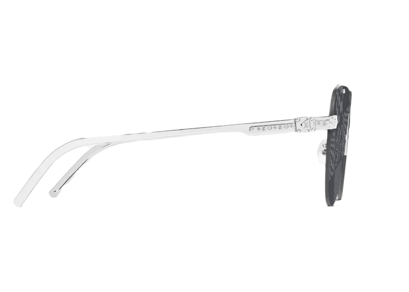 Louis Vuitton LV Ash Sunglasses Silver Men's SS21 US