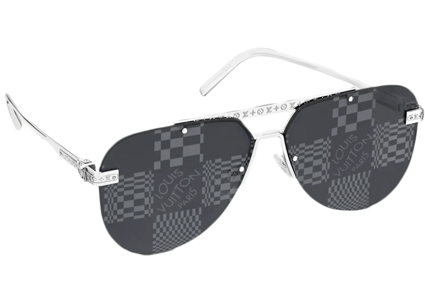 Louis Vuitton LV Ash Sunglasses Silver Hombre - SS21 - MX