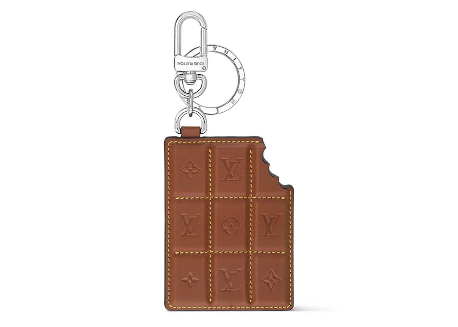 Louis Vuitton LV Shape Dragonne Bag Charm & Key Holder Prism