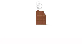 Louis Vuitton LV Chocolate Bar Figurine Key Holder and Bag Charm Brown