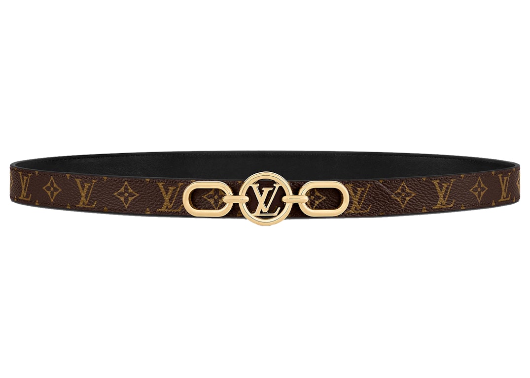 Louis Vuitton Belt Black Buckle 2205