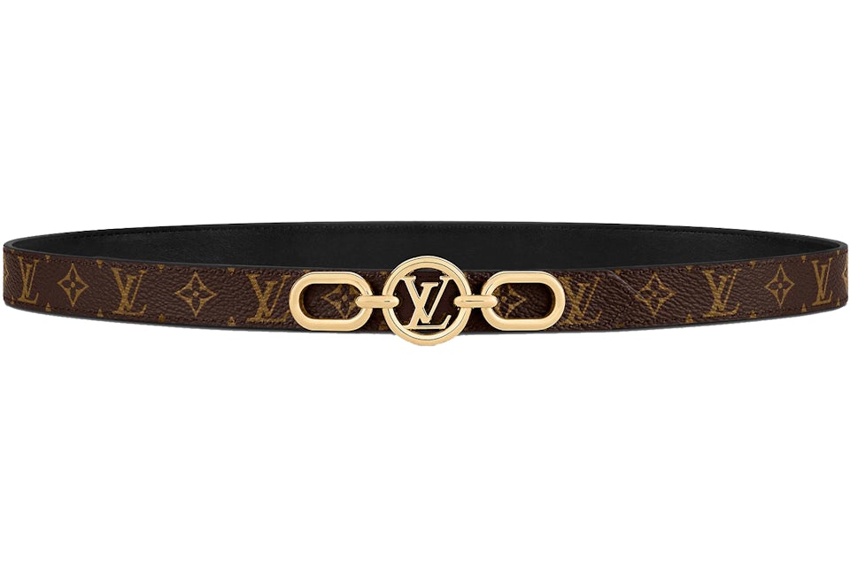 Louis Vuitton LV Circle Prime 20mm Reversible Belt Brown/Black