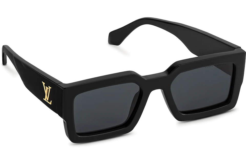 Louis Vuitton LV Clash Square Sunglasses Black/Gold