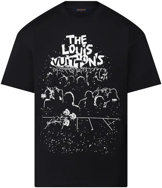 Louis Vuitton LV Concert Print T-Shirt Black