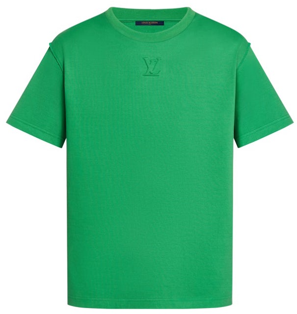 Louis Vuitton black LV-Debossed T-Shirt