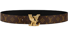 Louis Vuitton LV Dove 40MM Reversible Belt Brown