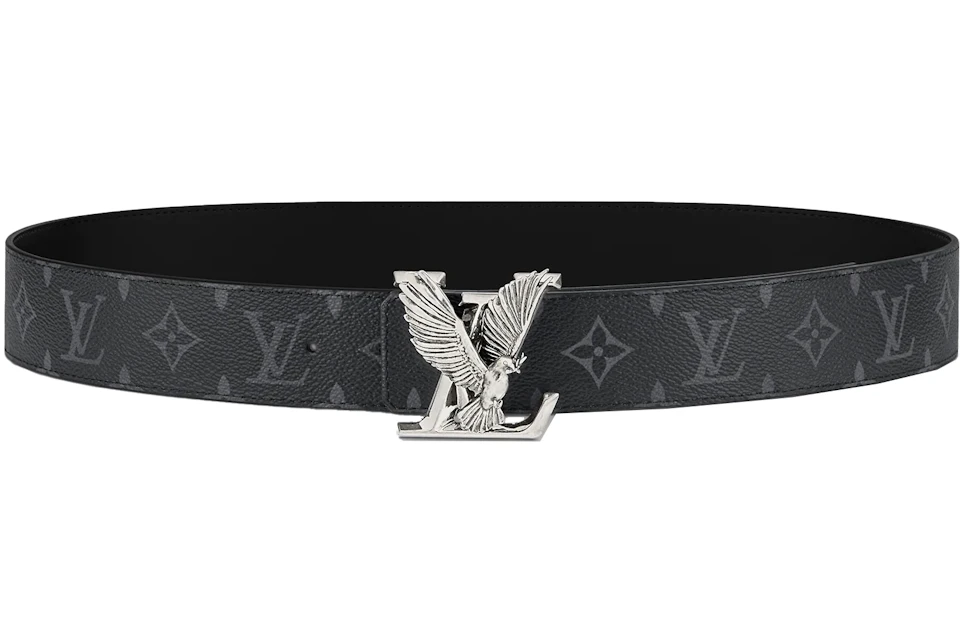 Louis Vuitton LV Dove 40MM Reversible Belt Grey