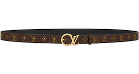 Louis Vuitton LV Eclipse 20 MM Reversible Belt Reverse Recto Black/Brown