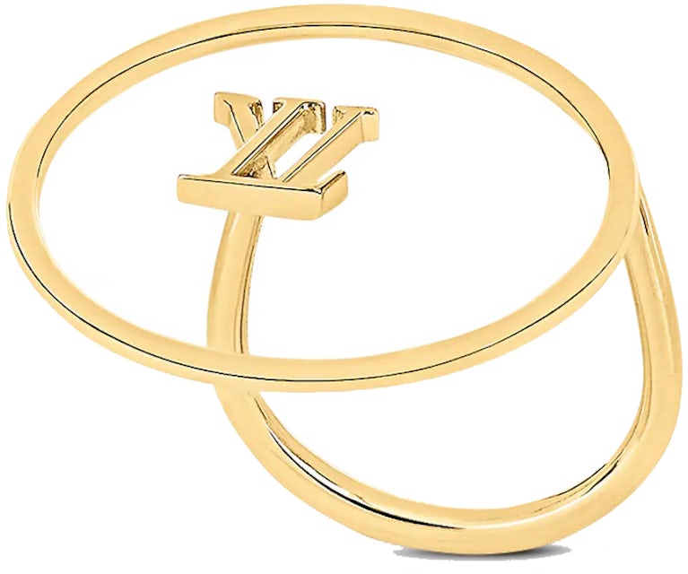 Louis Vuitton LV Eclipse Bague Gold in Gold Metal - US