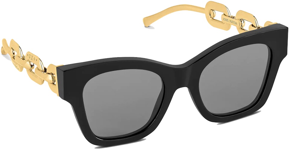 Louis Vuitton My Monogram Light Round Sunglasses Black Acetate & Metal. Size E