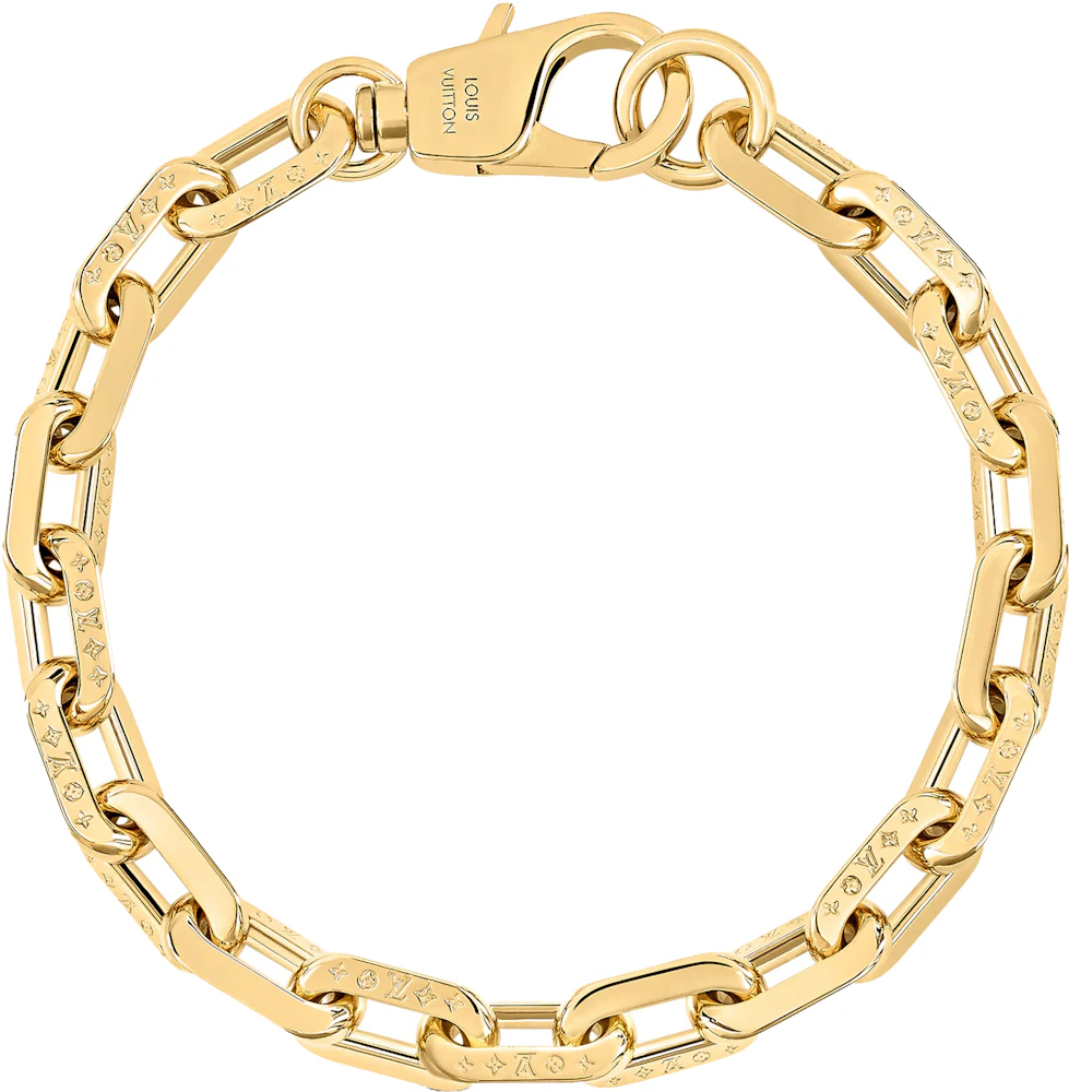 Monogram necklace Louis Vuitton Gold in Metal - 31447228