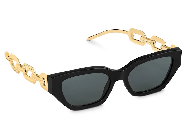 Black gold louis cheap vuitton sunglasses