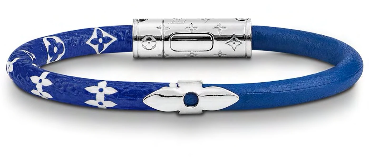 Buy [Pre-owned] Louis Vuitton Bracelet Space LV Bracelet Bracelet M68826  Blue Metal Accessories M68826 from Japan - Buy authentic Plus exclusive  items from Japan