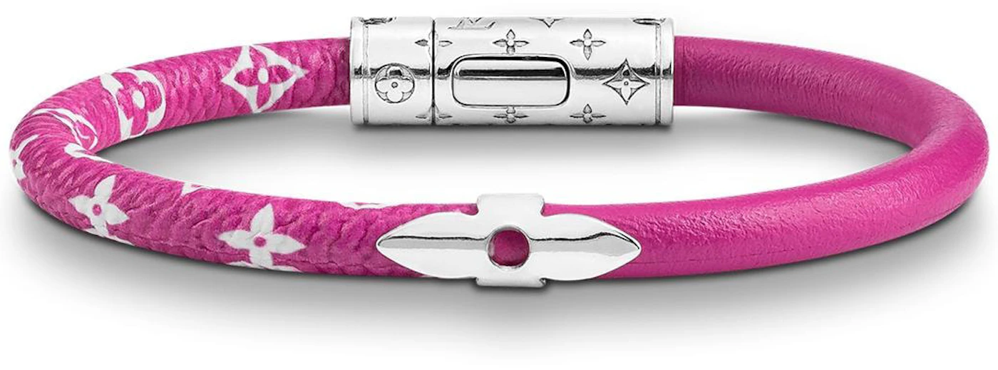 Louis Vuitton LV Escale Daily Confidential Bracelet Pink in Canvas