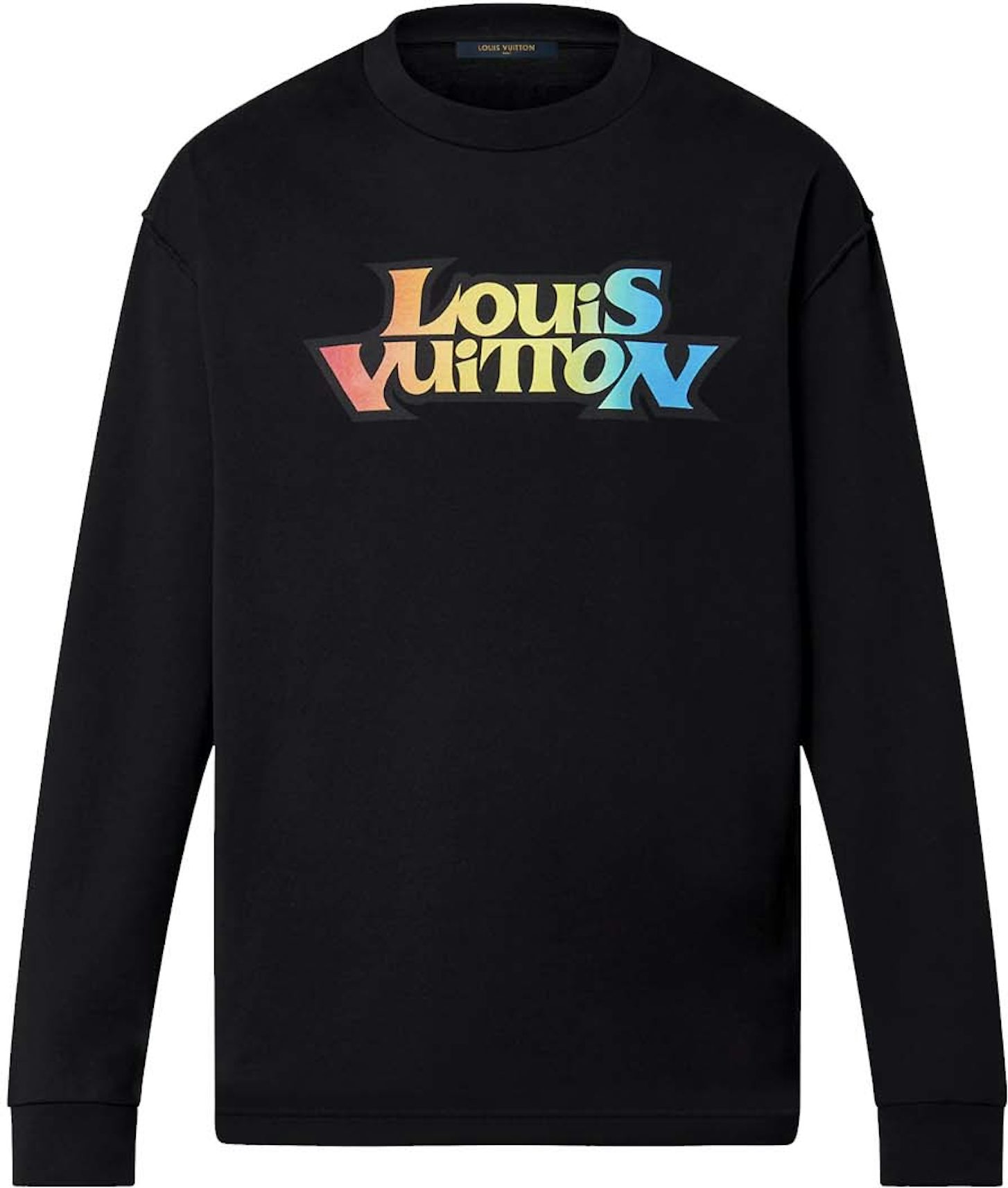 Louis Vuitton LV Fade Printed Long-sleeved T-Shirt