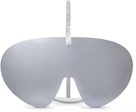 Louis Vuitton 1.1 Evidence Futura Mask Sunglasses Silver Metal. Size U