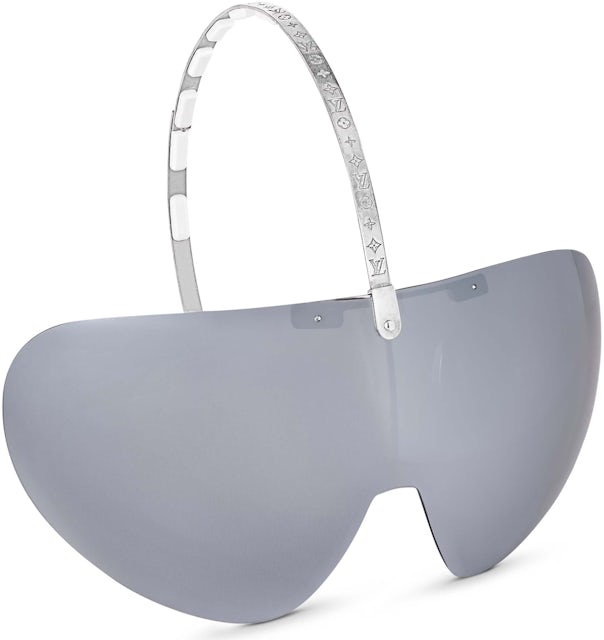 Louis Vuitton LV Waimea Round Sunglasses, Blue, E