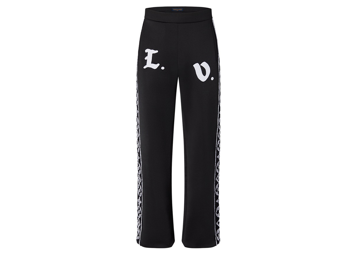 Trackpants With Dragon - Lunar New Year in black - Palm Angels® Official