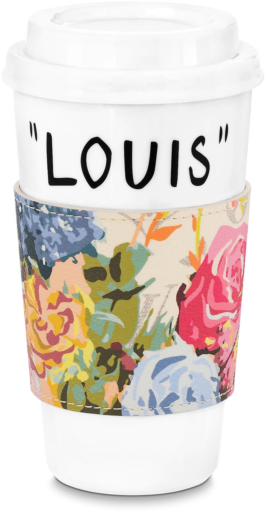 Louis Vuitton LV Flower Cup Louis Multicolor in Porcelain/Cowhide Leather -  US