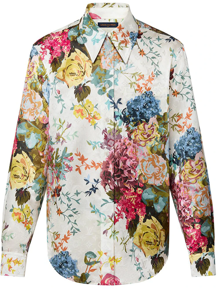 Louis Vuitton LV Flower Tapestry Classic Shirt Multicolor 男装- FW22 - CN