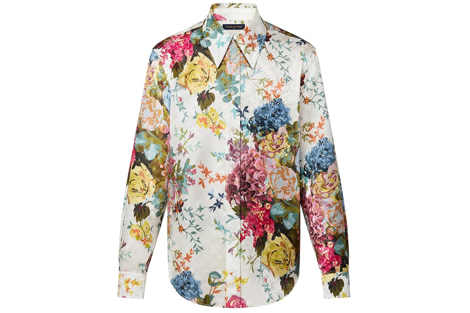 Louis Vuitton LV Flower Tapestry Classic Shirt Multicolor Men's