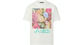 Louis Vuitton LV Flower Tapestry Print T-shirt Milky White