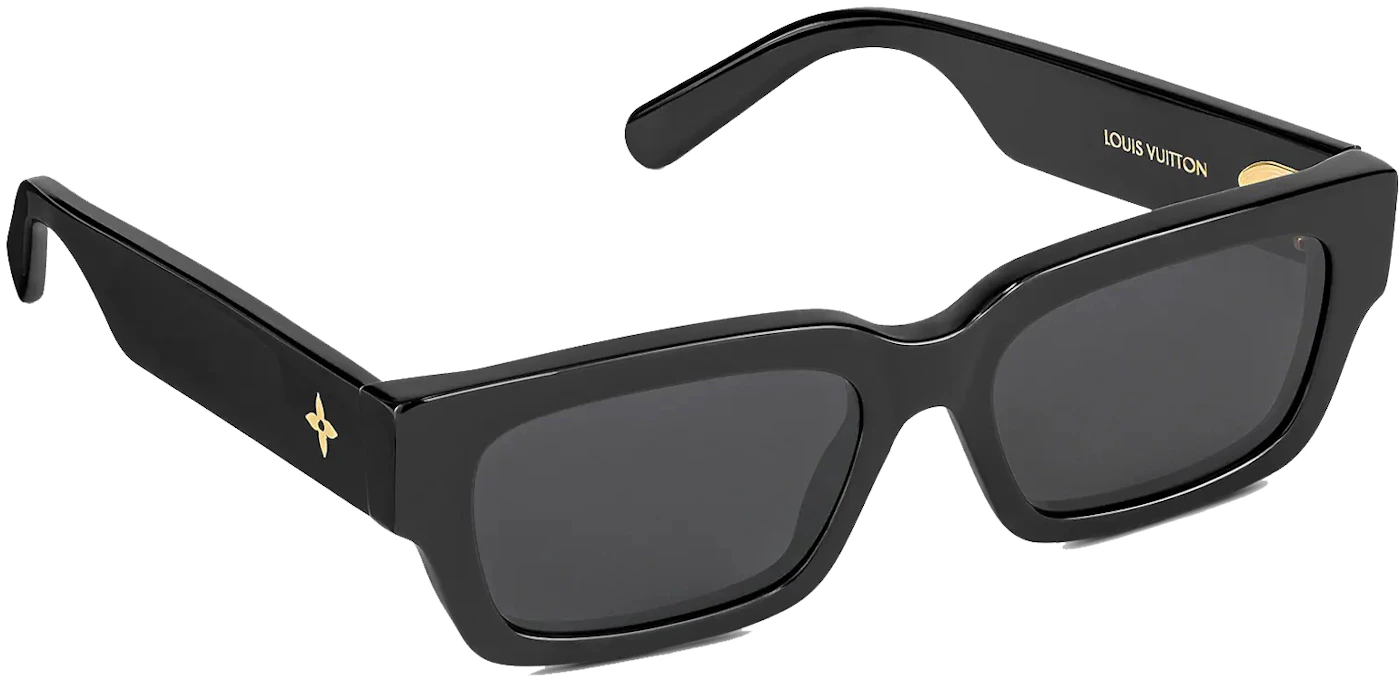 Louis Vuitton Men LV Waimea Sunglasses Black Monogram Logo Z1082E