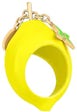 Louis Vuitton Enamel LV Fruits Lemon Band Ring - Green, Gold
