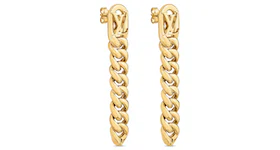 Louis Vuitton LV Get Dressed Earrings Gold