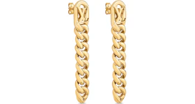 Louis Vuitton LV Get Dressed Earrings Gold